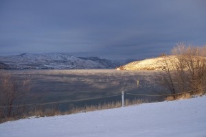Lake Chelan in Winter