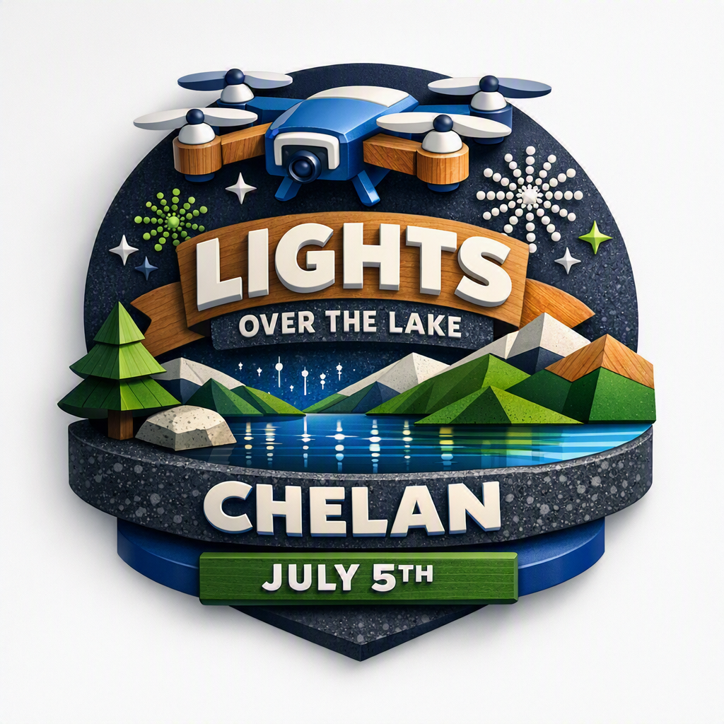 Lights Over the Lake: A Different Kind of Fourth of July in Chelan